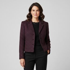 Norton McNaughton Dark Purple Blazer